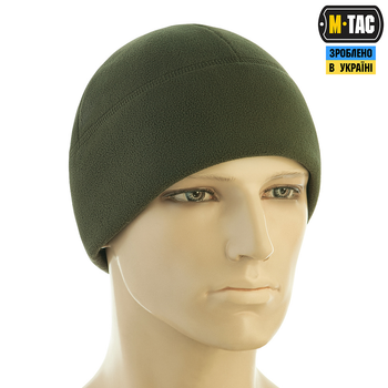 Шапка М-Тас Watch Cap Elite фліс (320г/м2) with Slimtex S Army Olive