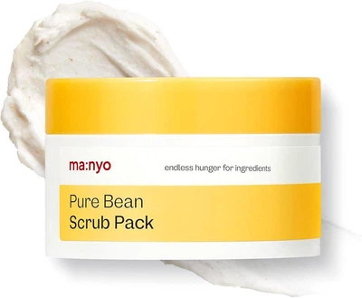 Маска-скраб для глибокого очищення з соєвими бобами Manyo Pure Bean Scrub Pack 100 g