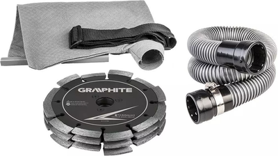 Штроборіз Graphite 2400 Вт 59G371 (5902062503596)