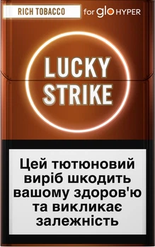 Блок стіків для нагрівання тютюну Lucky Strike Sticks Rich Tobacco х 10 пачок (4820270363843_n)
