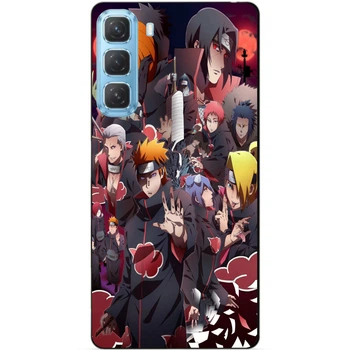 Чохол силіконовий бампер Candy для Infinix HOT 60 Pro Plus (X6886) з малюнком Наруто Naruto