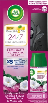 Освежитель воздуха автоматический AIR WICK Fine Satin and Moon Lily 250 мл