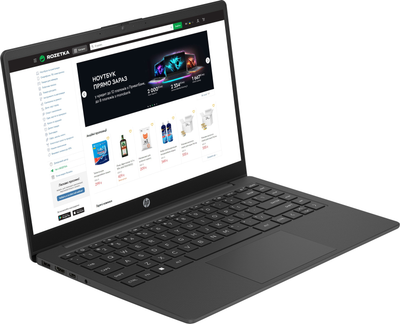 Ноутбук HP Laptop 14-ep1022ua (B23CFEA) Jet Black