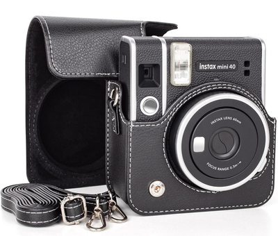 Чехол для фотоаппарата FujiFilm INSTAX mini 40 Графитово-черный Case Black