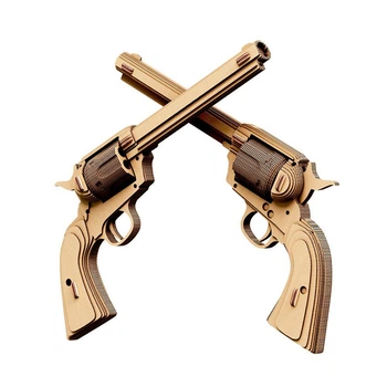 3D Пазл Картонний Cartonic Revolvers Револьвери 116 деталей