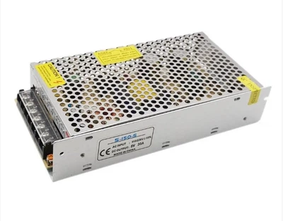 Блок живлення LEDTech 5В 30А 150Вт в перфорованому корпусі