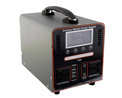 Портативная зарядная станция UKC Sine 9563 600W 40A, разъемы: USB Type-C, USB, Розетка 220 В, XT 60 Black