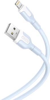 Інтерфейсний кабель XO NB212 USB- Lightning 1m Blue (38358)