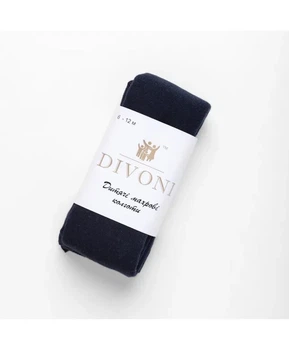 Махрові дитячі колготи Divoni 6-12м.(74-80см) синій