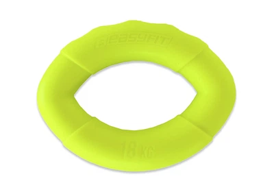 Эспандер для кисти EasyFit Elliptic 18 кг Зеленый силиконовый (EF-1903-40)