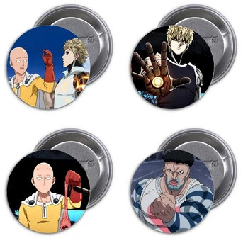 Анімація піктограми Треос "Ванпанчмен" (One Punch Man) - набір з 4 шт. (Арт. 135096)