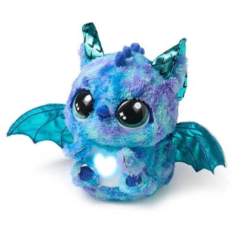 Интерактивная игрушка в яйце Hatchimals Alive Драко световые и звуковые эффекты, интерактивное рождение