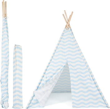 Wigwam dla dzieci Boppi Teepee Niebieski (5060459741874)