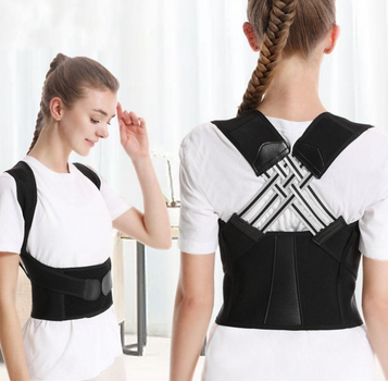 Корректор осанки Real Doctors Posture Support Brace XXXL Черный (KG-11936)