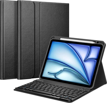 Чехол-клавиатура 11" Fintie для планшета iPad Air/ iPad Pro Черный (UKR) Б/В