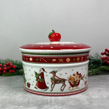 Банка для печива Villeroy & Boch Winter Bakery Delight 17 см новорічна