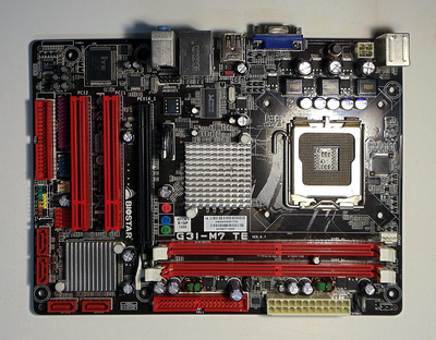 Материнская плата Biostar G31-M7 TE (s775, G31, PCI-Ex16) б/у