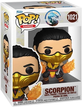 Игровая фигурка Funko Скорпион - Funko pop Games #1021: Mortal Kombat 1 - Scorpion