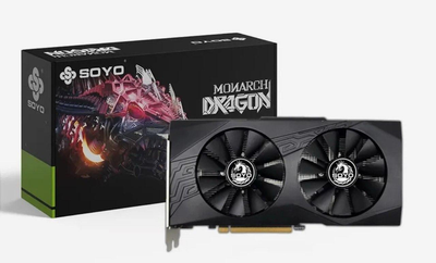 Відеокарта SOYO AMD Radeon RX580 8GB 256BIT BLACK