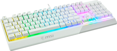 Клавіатура дротова MSI Vigor GK30 UA USB White