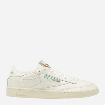 Sneakersy damskie skórzane Reebok Club C 85 Vintage W 100007797 37 Ecru (4065418207782)