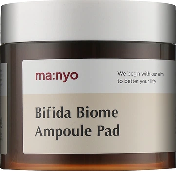 Тонер пэды для защиты и восстановления кожи - Manyo Bifida Biome Ampoule Pad 70шт (70шт) (1129398-1506522-2)