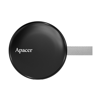 Зовнішній SSD накопичувач 256Gb Apacer Magnetic Portable AS725 Black (AP256GAS725B-1)