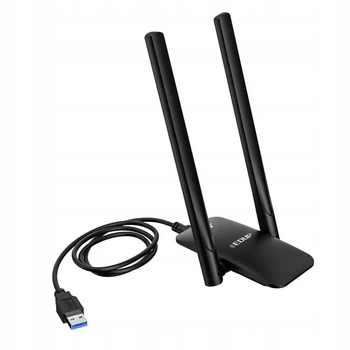 Внешний USB WI-FI адептер EDUP EP-AX1696GS c поддержкой wifi 6, двумя внешними антеннами | 2.4Ghz и 5Ghz |