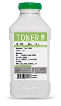 Тонер Brother HL-L2300/L2340/L2360/L2365/L2380, DCP-L2500/L2520/L2540/L2560, MFC-L2700/L2720/L2740, 75 г, ColorWay (TB-2520)