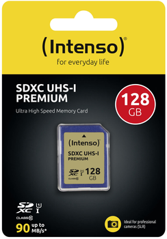 Karta pamięci Intenso Premium SDXC 128GB Class 10 UHS-I (3421491)