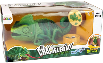 Kameleon zdalnie sterowany LEAN Toys Remote Controlled 28 cm Zielony (5905679074275)