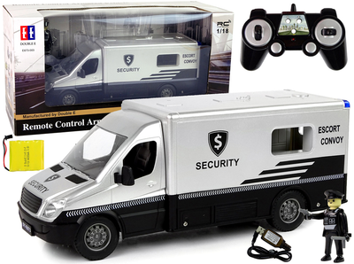 Konwój security zdalnie sterowany LEAN Toys Security Convoy Bank Car (5905323210509)