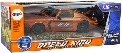 Auto sportowe zdalnie sterowane LEAN Toys Champion 1:18 Brązowe (5904665991183)