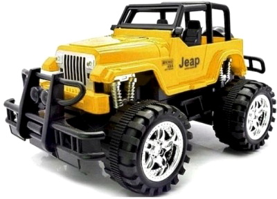 Jeep zdalnie sterowany Smily Play Junior Rock Crawler Żółty (5905375839727)