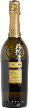 Вино ігристе Merotto Prosecco DOC Treviso Dry Millesimato Colmolina біле сухе 0.75 л 11% (8050538230044)