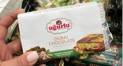 Дубайський шоколад з Катаїфі і фісташкою ugurlu, 200г