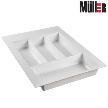 Лоток для столових приборів MULLER 400мм (350-290) білий матовий (3301)
