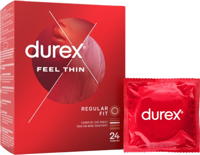 Prezerwatywy Durex Feel Thin 24 szt (5900627117738)