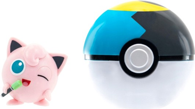 Фігурки для ігор Pokemon Clip N Go Jigglypuff and Moon Ball (0191726709695)