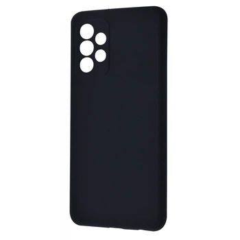 Чехол противоударный силиконовый WAVE Premium Full Silicone Cover для Samsung Galaxy A52 (A525F) black
