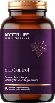 Suplement diety Doctor Life Endo Control wsparcie leczenia endometriozy 90 kapsułek (5905692385426)