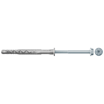 SXRL10 x 160 FUS Дюбель фасадний fischer з шестигранним шурупом та пресшайбою, оцинкований (Фішер), 522724