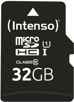 Karta pamięci Intenso microSDHC UHS-I Performance Class 10 32GB + adapter SD (3424480)