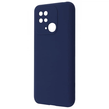 Чохол силіконовий противоударний WAVE Premium Colorful Case (TPU) для Xiaomi Redmi 10C blue