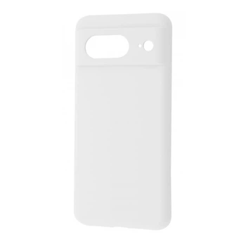 Чехол ударостойкий с защитой камери WAVE Full Silicone Cover Google Pixel 8 white