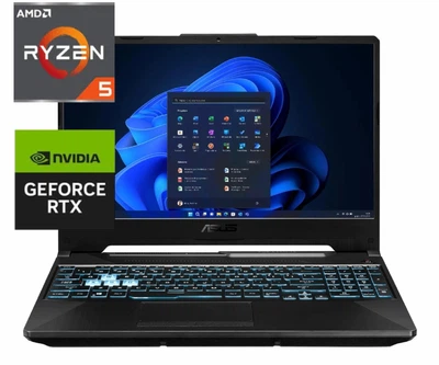 Ноутбук (2024) геймерский ASUS TUF Gaming A15 Ryzen 5 7535HS / 32GB / 512GB / Win11x Licensed / RTX2050 / 15,6" 144Hz