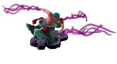 Фігурка Ророноа Зоро Roronoa Zoro з аніме One Piece Великий куш ПВХ статуетка з підставкою 10 см