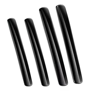 Защитные полоски на двери авто Baseus Streamlined car door bumper strip Black (CRFZT-01)