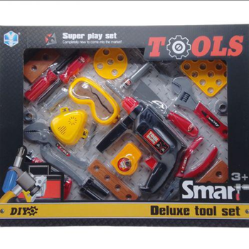 Набор инструментов TOOLS (H 613) игровые элементы можно вкручивать и раскручивать любыми способами.