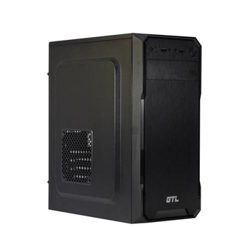 Корпус GTL T1638 Black, без БП, Mini Tower, Micro ATX / Mini ITX, 2xUSB 2.0, 370x176x410 мм, 0.4 мм, 2.6 кг